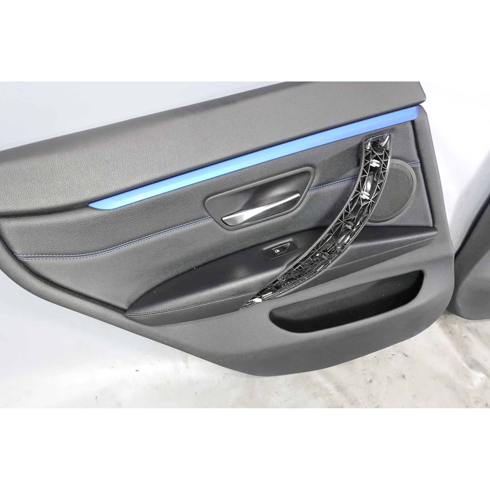 14-20 BMW F36 4-Series Gran Coupe Rear Int Door Panels Black
