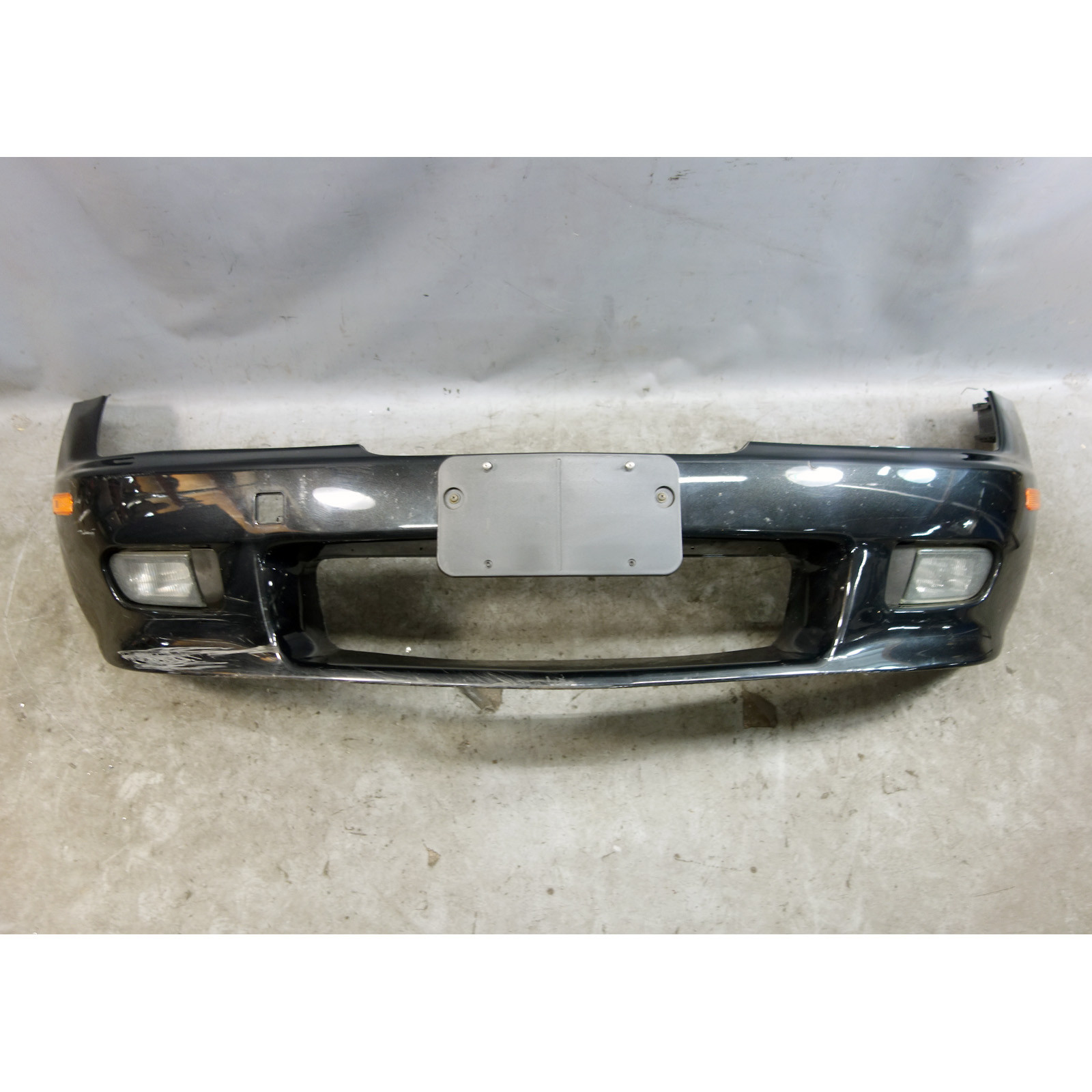 Damaged 97-02 BMW Z3 Roadster Coupe Front Bumper Cover Black