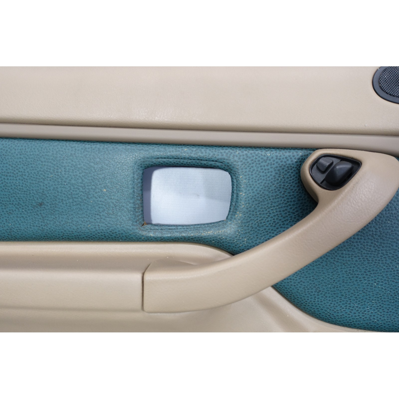 96-99 BMW Z3 Roadster Door Panels Pair Moss Green Leather Interior