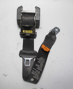 BMW E46 3-Series Convertible Rear Seat Belt Black Left Right 2000-2006 OEM USED