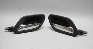 BMW E39 5-Series E38 Interior Door Handle Pair Left Right Chrome 1995-2001 USED