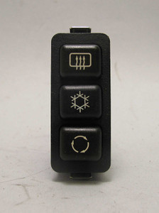 BMW E34 5-Series Sedan Early Air Conditioning Recirculation Defrost Switch USED