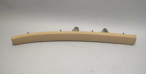 BMW E38 7-Series Right Dashboard Glove Box Trim Strip Sand Beige Leather 95-01