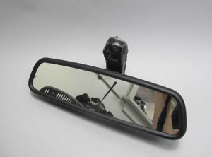 2002-2008 BMW Interior Rearview Mirror Auto-Dim Garage Alarm LED OEM