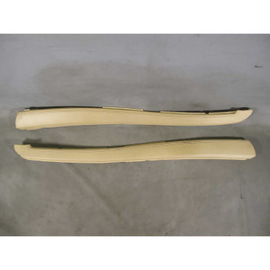 2007-2014 BMW E71 X6 E70 X5 Front Center Console Side Leather Trim Strips Beige