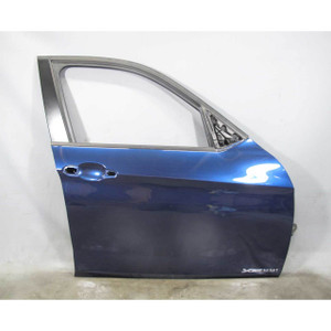 2013-2015 BMW E84 X1 SAV Right Front Passenger Exterior Door Shell Deep-Sea Blue