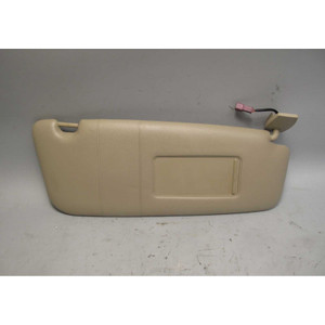 2008-2010 BMW E60 E61 5-Series Right Front Passenger Sun Visor Beige Vinyl OEM