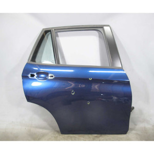 13-15 BMW E84 X1 SAV Right Rear Passenger Exterior Door Shell Deep-Sea Blue OEM