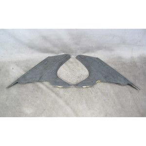 2005-2010 BMW E60 5-Series Sedan Rear Interior C- Pillar Column Covers Alcantara