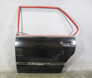 1975-1981 BMW E12 5-Series Left Rear Drivers Exterior Door Shell Panel Black OEM