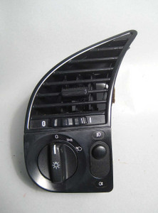 BMW E36 Headlight Fog Light Switch w Air Vent Panel 1992-1999 OEM USED - 647