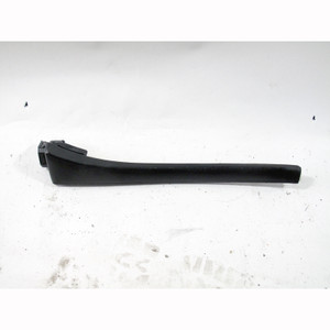 06-10 BMW E60 M5 Sedan Front Center Console Cover Strip Black Merino Leather