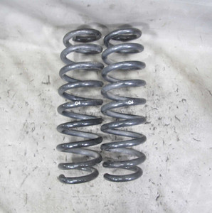 BMW E90 3-Series 1-Series Factory Rear Axle Coil Spring Pair 2006-2011 C4 OEM - 21876