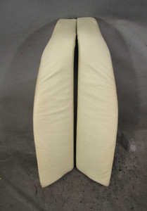 1999-2001 BMW E38 7-Series Rear Electric Seat Side Bolsters Pearl Beige Oyster