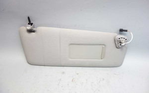 2006 BMW E53 X3 SAV Right Front Passengers Sun Visor Grey Vinyl w Mirror OEM
