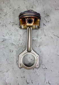 12-17 BMW N20 N26 4-Cylinder Turbo Engine Single Piston and Connecting Rod OEM