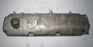 BMW 1982-1988 M30 6-Cyl Aluminum Engine Valve Cover E23 E24 E28 OEM USED - 2623