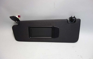 2009-2015 BMW F01 7-Series F02 Left Front Driver's Sun Visor Black Cloth OEM