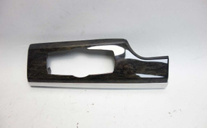 2009-2015 BMW F01 7-Series F02 Left Dash Column Wood Trim Cover Anthracite Ash