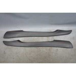 2014-2017 BMW E86 E85 X6M X5M Center Console Leather Trim Pair Mugello Red OEM