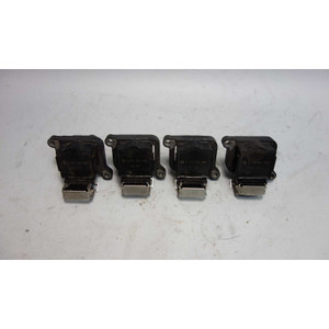 BMW E36 E39 E46 Z3 Ignition Coil Set of 4 Bosch 1995-2002 1703227 OEM - 27549