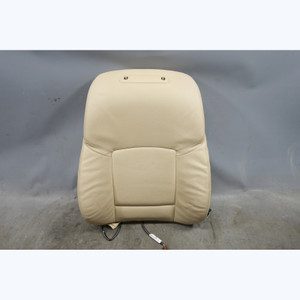 2010-2013 BMW F10 F07 5-Series Front Left Comfort Seat Backrest Beige Leather OE
