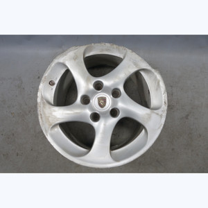 Damaged 2001-2005 996 911 Turbo Rear 18x11 HOLLOW SPOKE Turbo Twist Wheel OEM