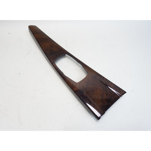 2012-2017 BMW F30 3-Series 4-Series Front Center Console Wood Trim Cover Walnut