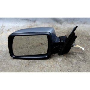 Damaged 2004-2006 BMW X3 SAV Left Outside Side Mirror Sliver Grey Gloss Black OE