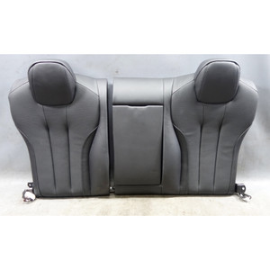 2013-2015 BMW F06 6-Series Folding Rear Seat Backrest Black Leather Perforated