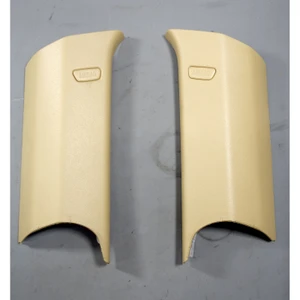 2011-2017 BMW F25 X3 SAV Interior C- Pillar Column Covers Pair Beige OEM