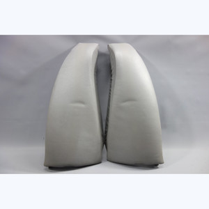 1999-2005 BMW E46 3-Series Sedan 4dr Rear Backseat Side Bolster Pair Grey OEM