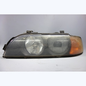 Damaged 1999-2000 BMW E39 5-Series Left Drivers Front Xenon HID Headlight Hella