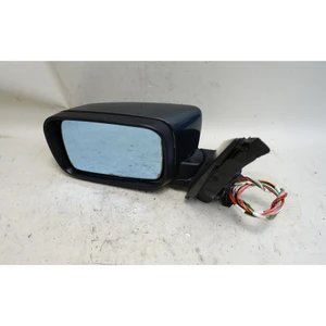 1998-2003 BMW E39 5-Series Left Outside Side Mirror Moire Grey Memory OEM