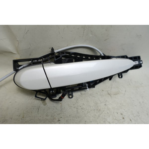 14-20 BMW F34 GT F36 4-Series Right Front Comfort Door Handle Mineral White OEM