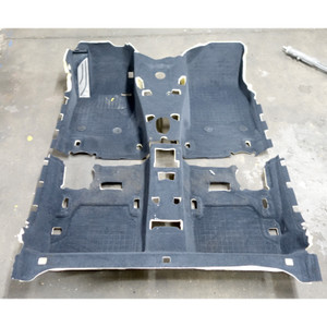 15-17 BMW F22 2-Series AWD Floor Trim Cover Set Front Rear Black Anthracite OEM