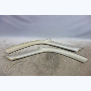 Damaged 1998-2006 Porsche 996 911 A-Pillar Trim Cover Pair Graphite Grey OEM