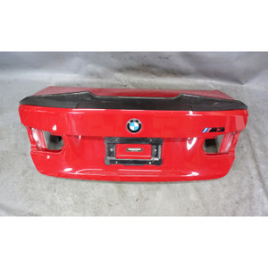 2012-2017 BMW F30 3-Series F80 Sedan Rear Trunk Deck Boot Lid with Spoiler Red