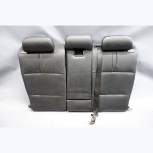 2004-2006 BMW E83 X3 SAV Rear Seat Fold-Down Backrest Loading Black Leather OEM