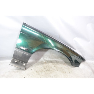 Damaged 1992-1996 BMW E36 3-Series Sedan Compact Right Front Fender Green OEM