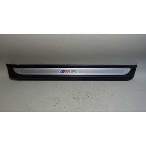 2013-2017 BMW F13 M6 Coupe Right Passenger Door Sill Cover Entry Illuminated OEM - 40612