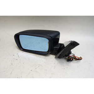 1997-2003 BMW E39 5-Series Left Outside Side Mirror Moire Grey Gloss OEM