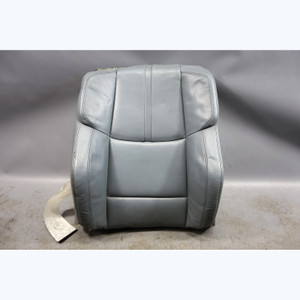 2008-2013 BMW E93 M3 Front Right Seat Leather Backrest Pad Palladium Silver OEM