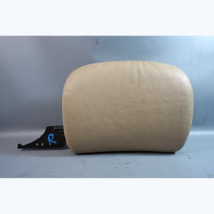 2000-2006 BMW E46 Convertible Front Right Headrest Restraint Beige Leather OEM - 40935