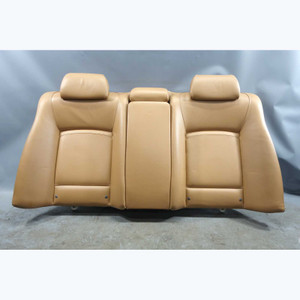 2010-2015 BMW F01 F02 7-Series Rear Seat Backrest Saddle Brown Nappa Leather OEM - 40988