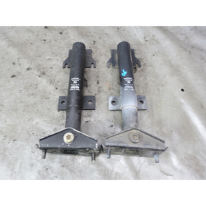 BMW E34 5-Series Front Bumper Shock Mount Pair OEM Left Right 1989-1995