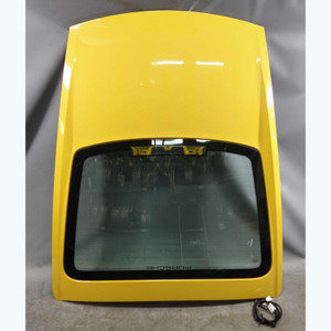 2006-2012 Porsche 987 Cayman Rear Hatch Trunk Lid w/o Wiper Speed Yellow OEM - 42097