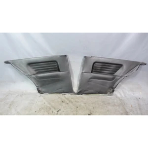 1988-1991 BMW E30 3-Series Coupe Rear Interior Trim Panel Pair Black Vinyl OEM