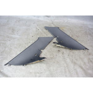 1995-1999 BMW E36 318ti Rear C- Pillar Column Covers Black Pair OEM