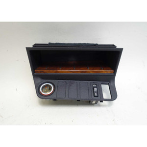 1992-1999 BMW E36 3-Series Front Console Switch Cubby Trim with Wood OEM - 42899